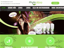Tablet Screenshot of phytoativo.com.br